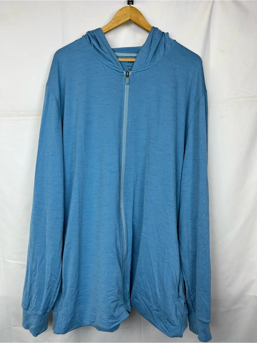 Nike Dri-FIT Yoga Men’s Full Zip Hooded Hoodie Blue 2XL